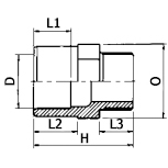 ABS-Mthreaded-plain-adaptor-Diagram