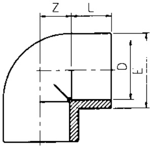 PVC-Elbow-90-Diagram