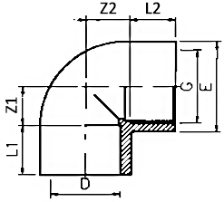 PVC-threaded-elbow-90-Diagram