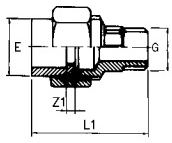 PVC-composite-union-male-Diagram