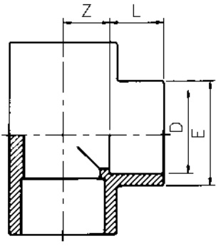 PVC-Tee-90-Diagram