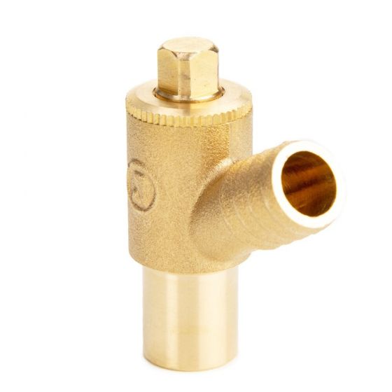 Brass Short Spigot Drain Cock