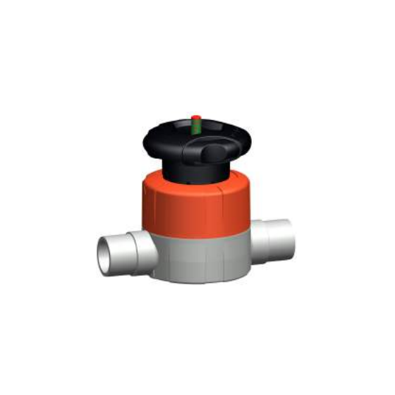 Diaphragm Valve Spigot PTFE
