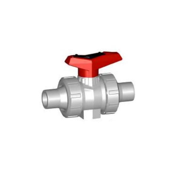 DU Ball Valve EPDM Spigot Plain