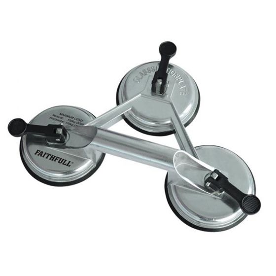 Aluminium Pro Triple Pad Suction Lifter