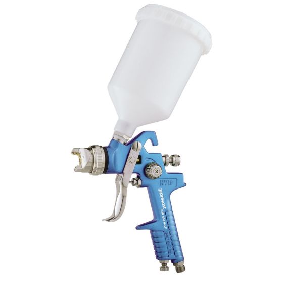 Gravity-Feed Spray Gun For Industrial Spray Painting