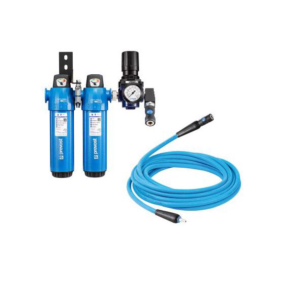 Prevost Combo Filter Regulator With Hose For Paint Spray Gun