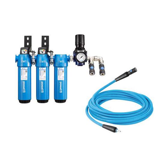 Prevost Combo Sub-Micronic Filter Regulator With Hose For Water-Based Spray Gun