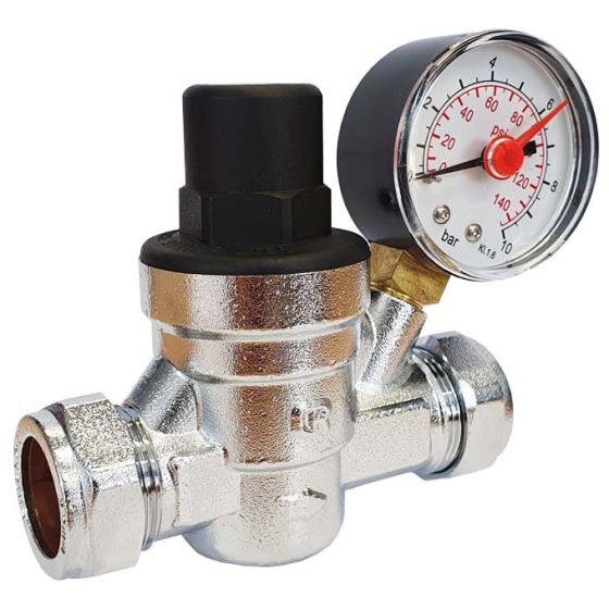 DZR Brass Pressure Reducing Valve Compression