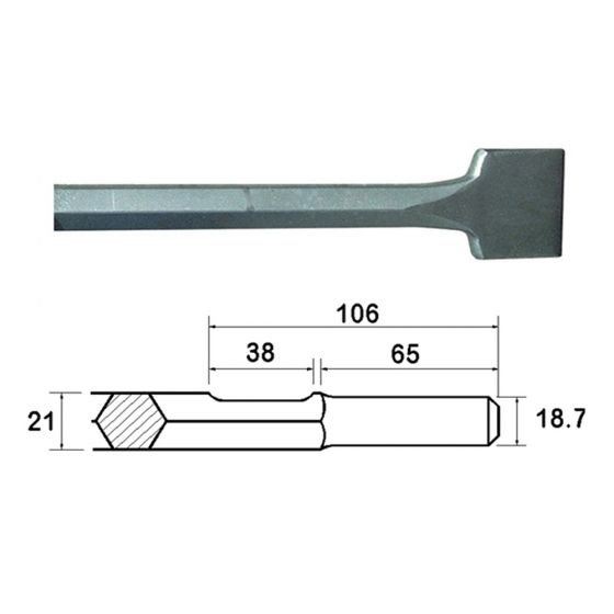 Kango Shank Scaling Chisel