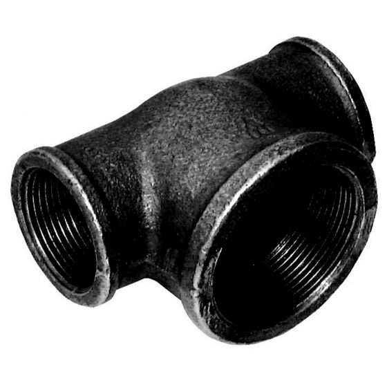 BLACK MALLEABLE CAST IRON PIPE FITTINGS BSP &STEEL PIPES 1/2 3/4 1 BS  EN10242