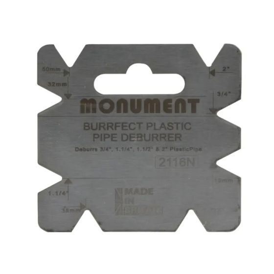 Monument Burrfect Waste Pipe Deburring Tool
