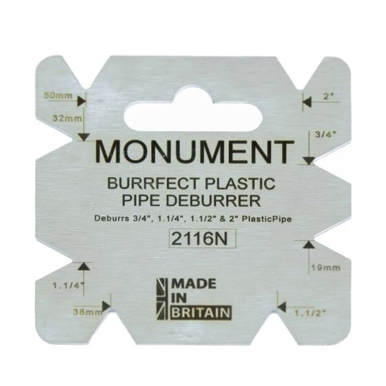 Monument Burrfect Waste Pipe Deburring Tool