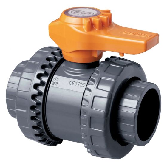 Durapipe PVCu Metric VXE Easy Fit Ball Valve