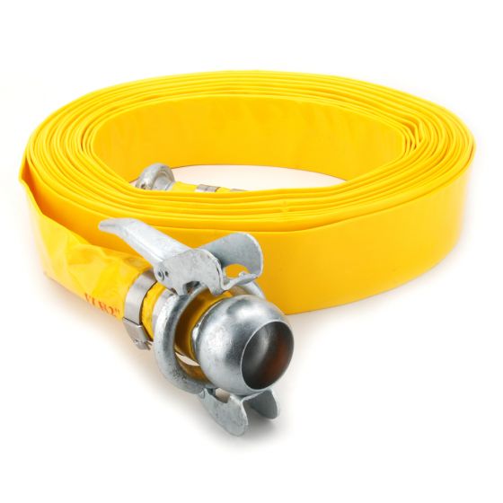 PVC Layflat Hose Assembly Yellow