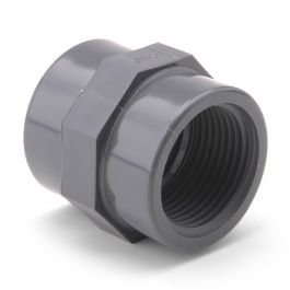 Socket Plain x Threaded Metric PVC Pipe Fittings