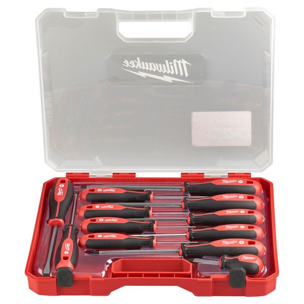 Milwaukee Tri Lobe Screwdriver Set 12 Pieces Pipestock