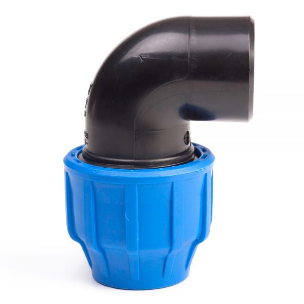 90 Elbow Female Thread Mdpe Pipe Fittings Compression