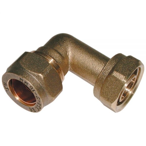 Tap Connector Elbow | Brass Compression