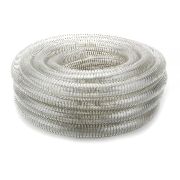 Clear Wire Embedded Suction Hose
