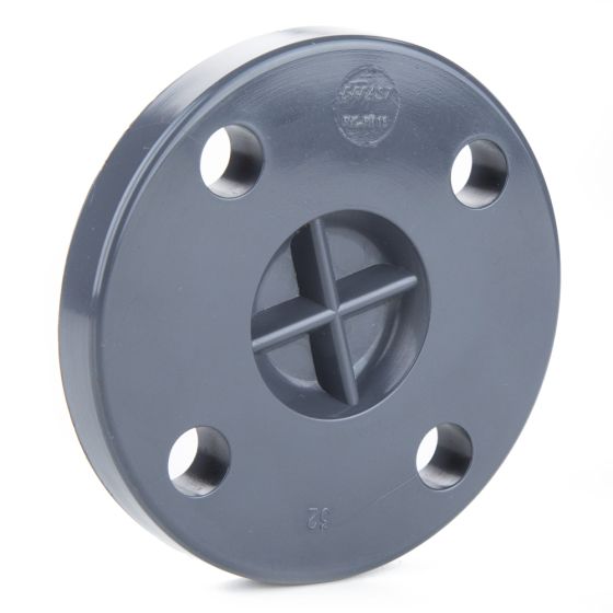 PVCu Metric Blanking Flange PN10/16