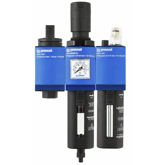 Prevost Valve + Filter Regulator + Lubricator