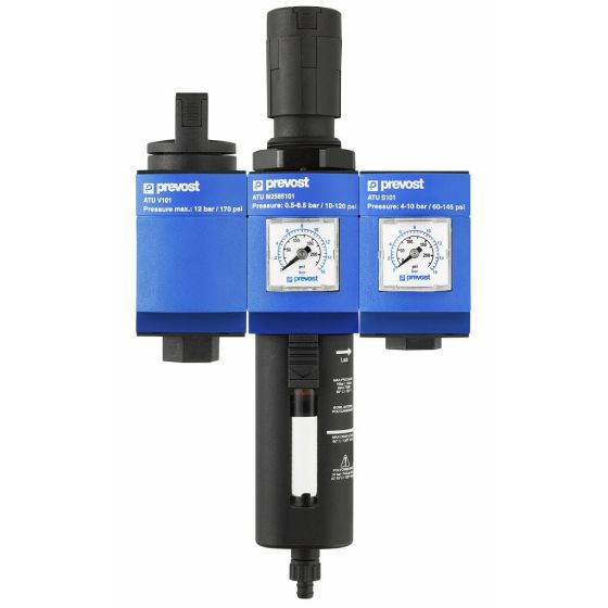 Prevost Valve + Filter Regulator + Soft Start Valve