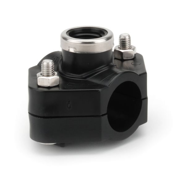 Plastica Alfa Clamp Saddle Single