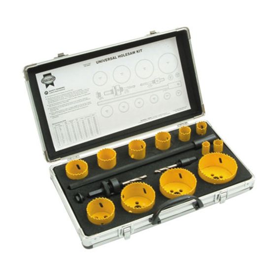Universal Varipitch Holesaw Set of 16