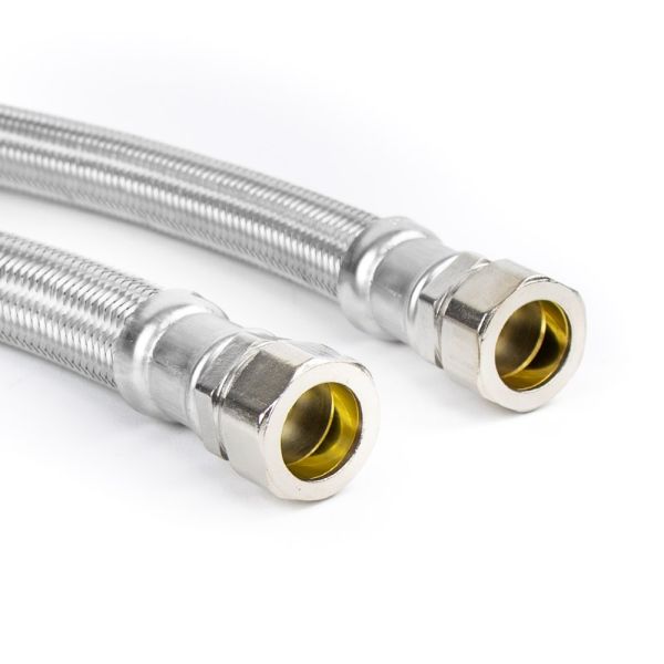 Metal Compression x Compression | Braided Hose | Hose Assemblies