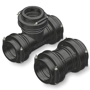 Plasson160mm Pipe Fittings