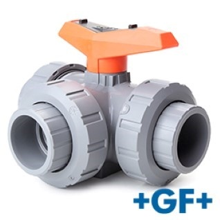 +GF+ 3-Way Ball Valves