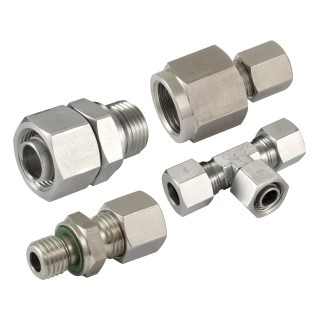 Stainless Steel DIN 2353 Hydraulic Tube Fittings