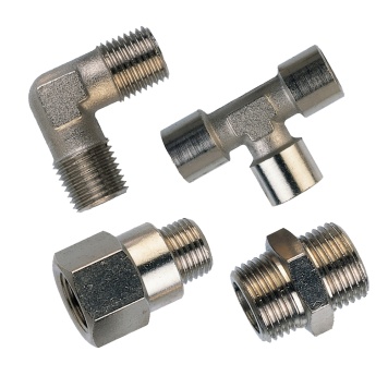 Nickel Plated Brass Threaded Fittings