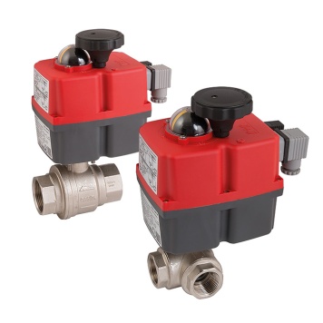 Electric Actuated Brass Ball Valves