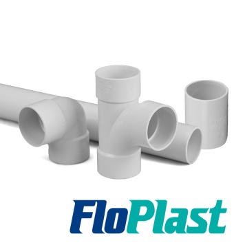 White ABS Solvent Weld Waste