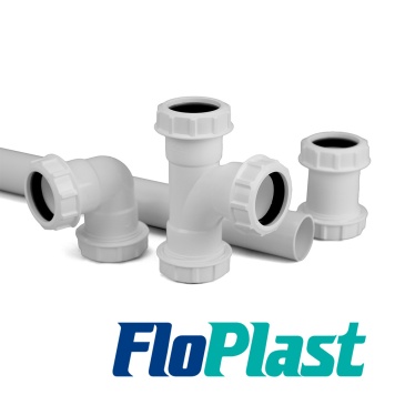 White Unicom Compression Waste