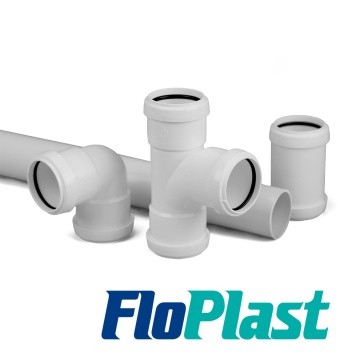 White Push-Fit Waste