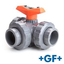 +GF+ 3-Way Ball Valves