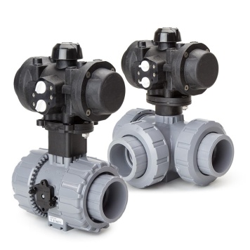 Pneumatic Actuated ABS Inch Ball Valves