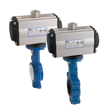 Pneumatic Actuated Butterfly Valves