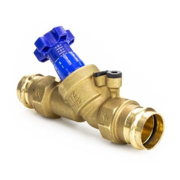 DZR Brass Double Regulating Valve Press