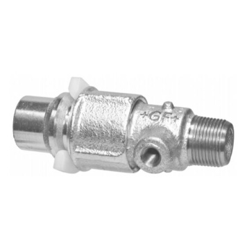 Boss M Adaptor with GRP Nut & Clip Steel x PE NBR