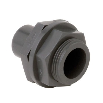 Durapipe PVCu Metric Tank Connector Plain