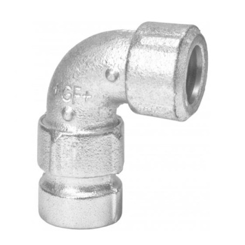 Elbow 90° with Anti-Shear Nut Steel x PE NBR