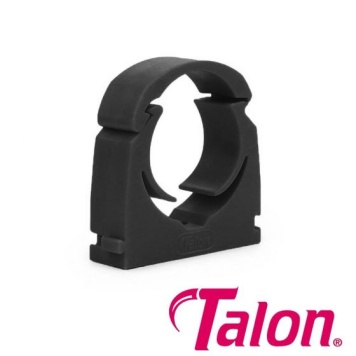 MDPE Pipe Brackets - Black