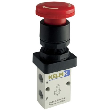 Kelm Palm Button Latching BSPP