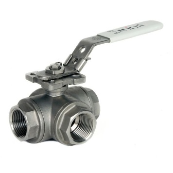 Stainless Steel Ball Valve 3 Way T Port
