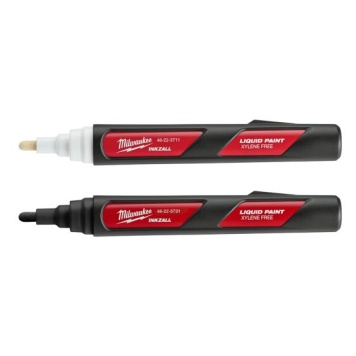 Milwaukee Inkzall Liquid Paint Markers