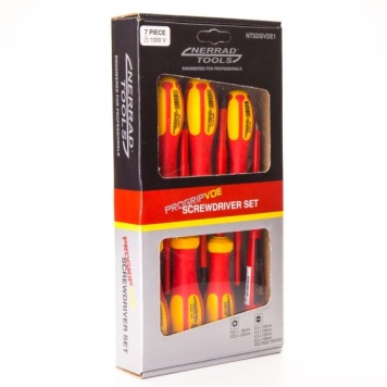 7 Piece Screwdriver Set VDE